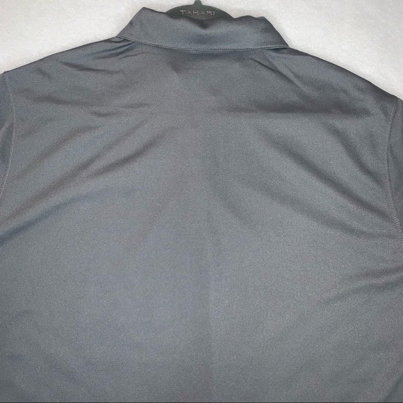NikeGolf men’s size XL short sleeve polo shirt grey Dri-Fit collared golf shirt - Picture 7 of 16